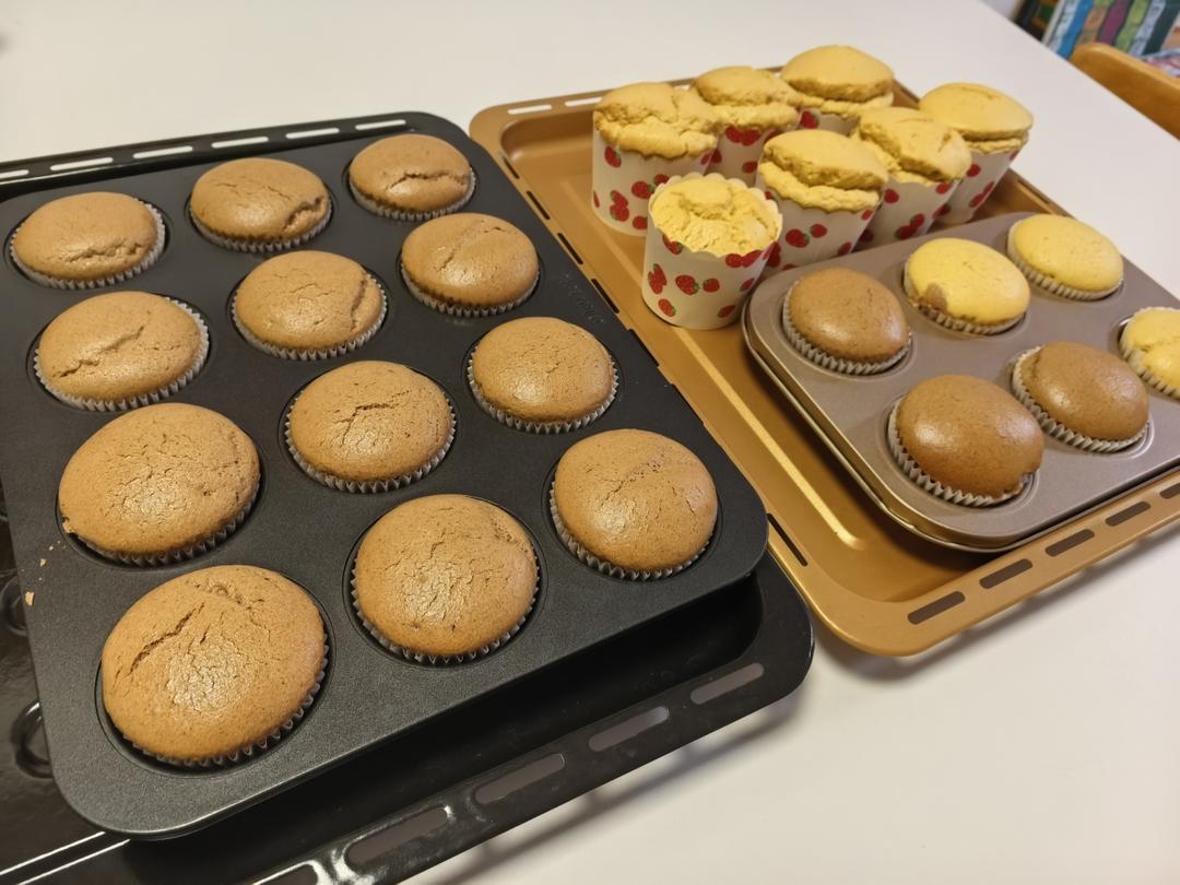 蔓越莓纸杯蛋糕🧁（简单不翻车）