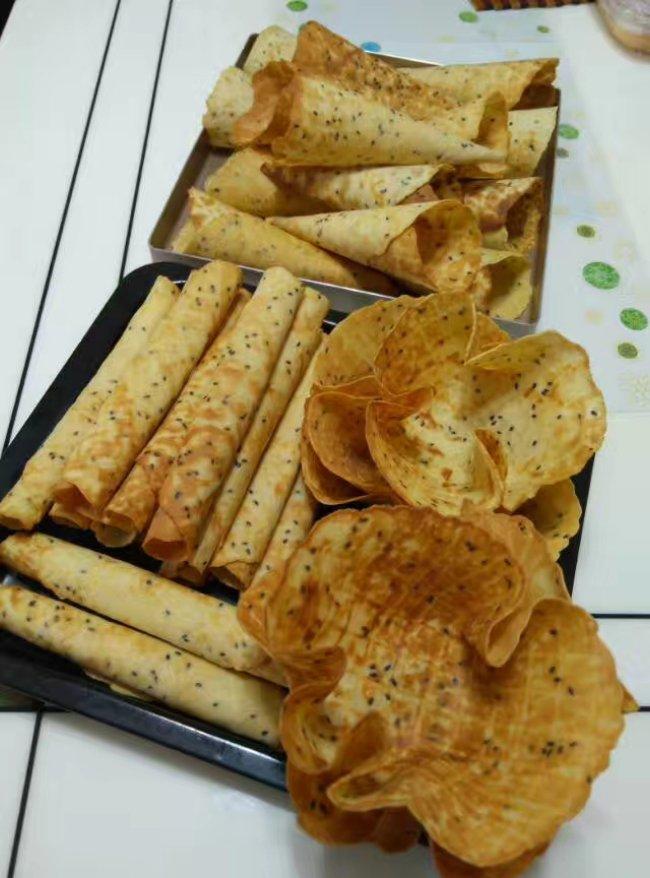 鸡蛋卷 脆皮蛋筒 冰淇淋绝配脆脆脆 无黄油不打发材料简单