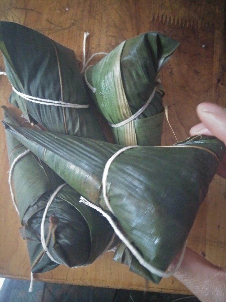 包粽子
