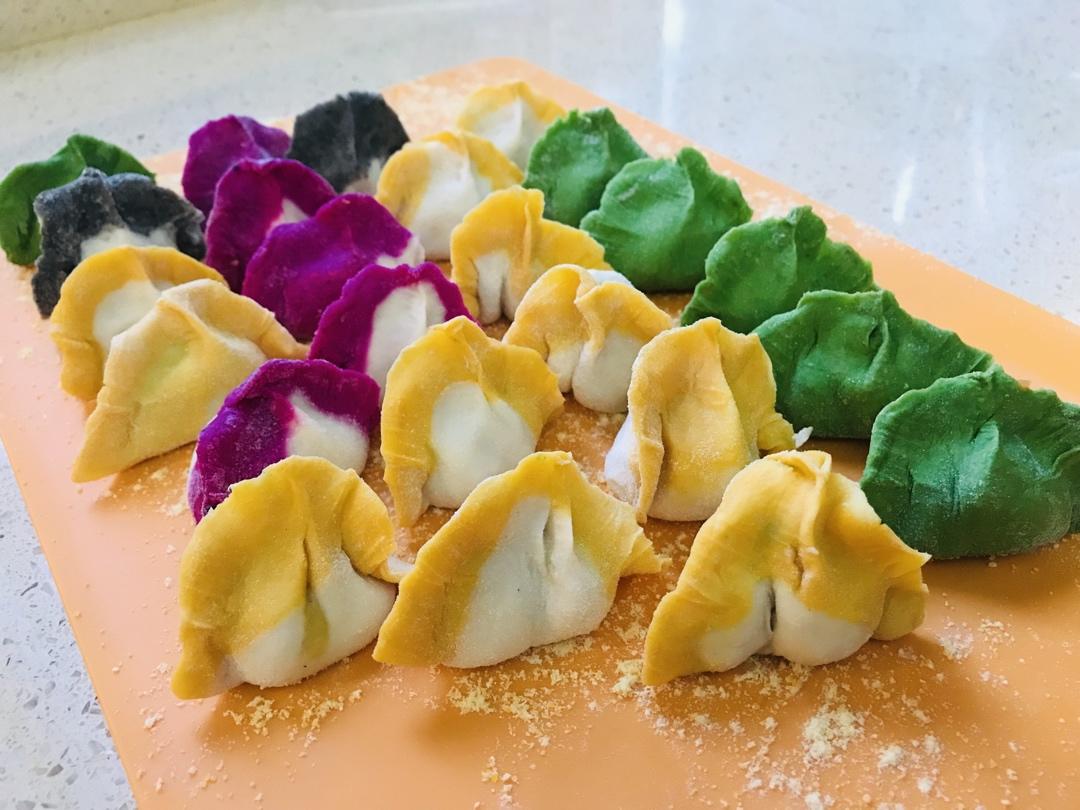 五彩水饺多缤纷