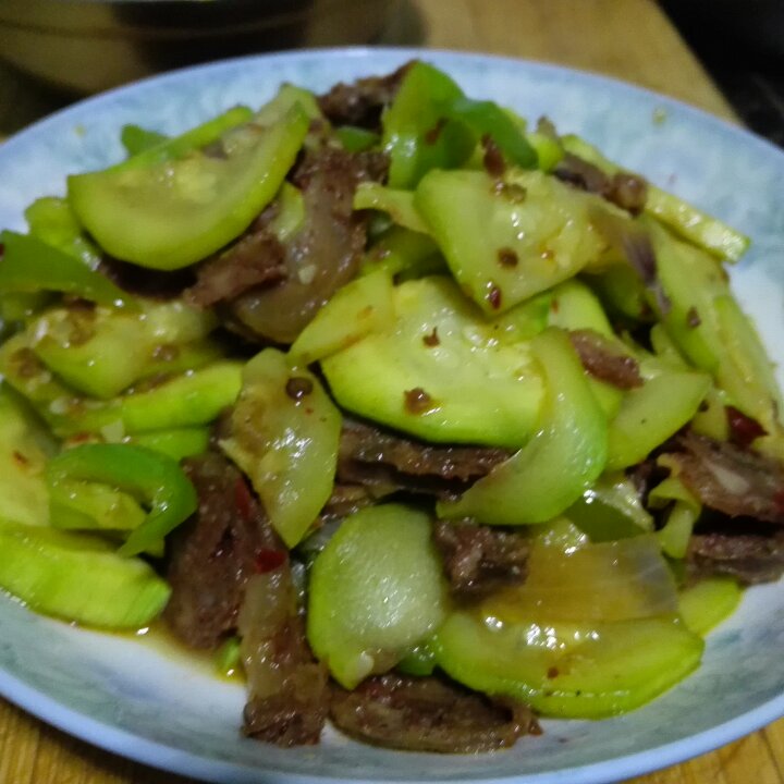 云南小瓜炒肉