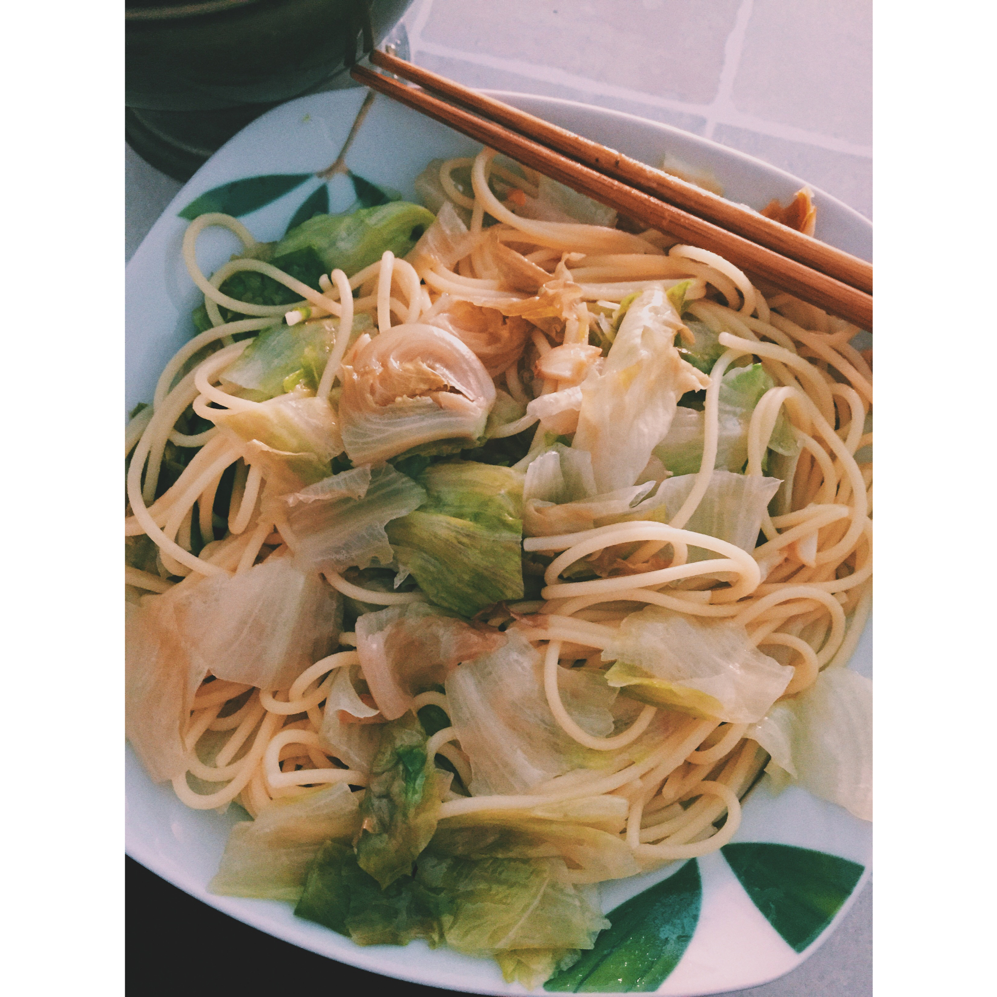 极简的美味──蒜油意面