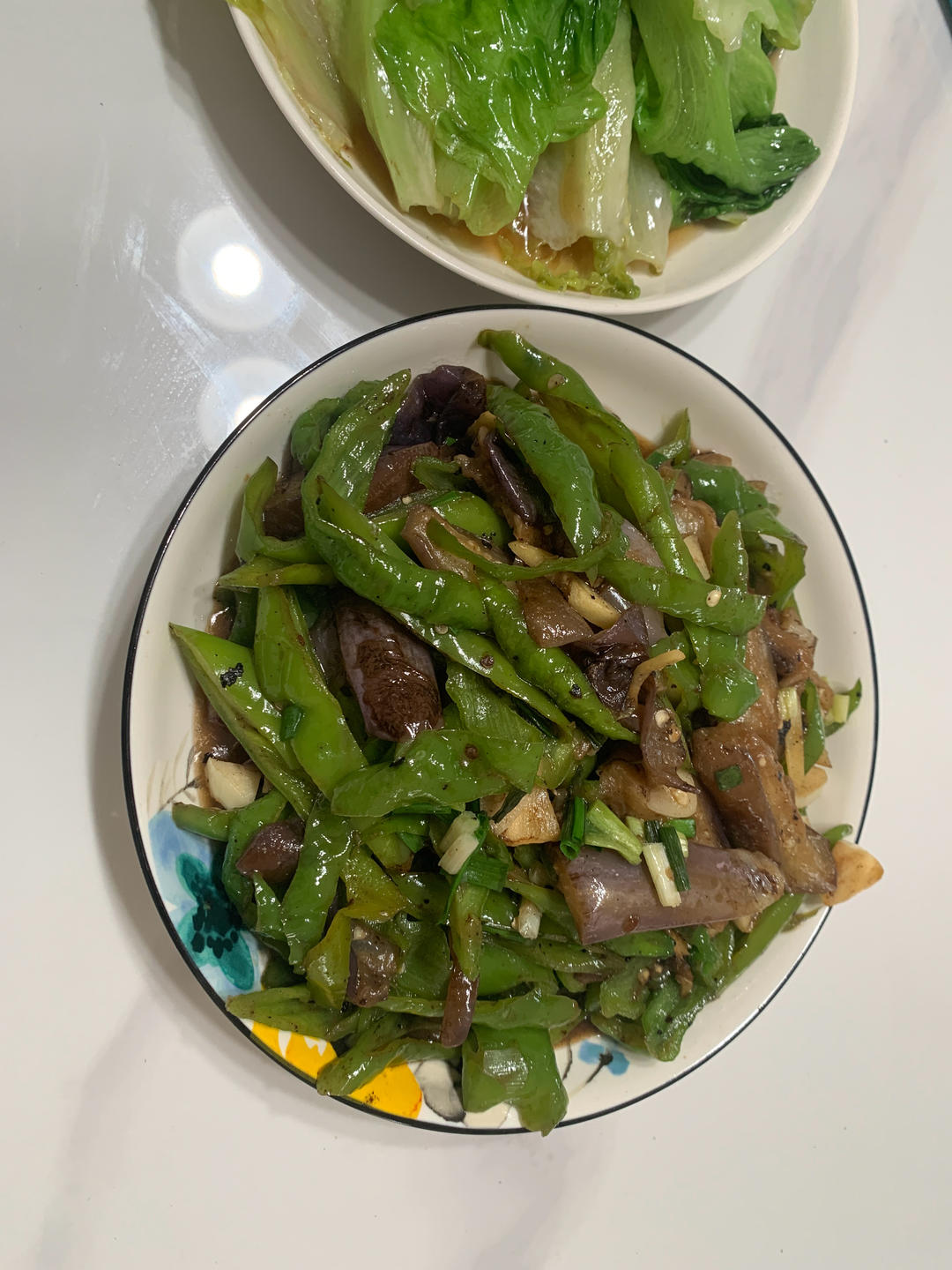 青椒茄子