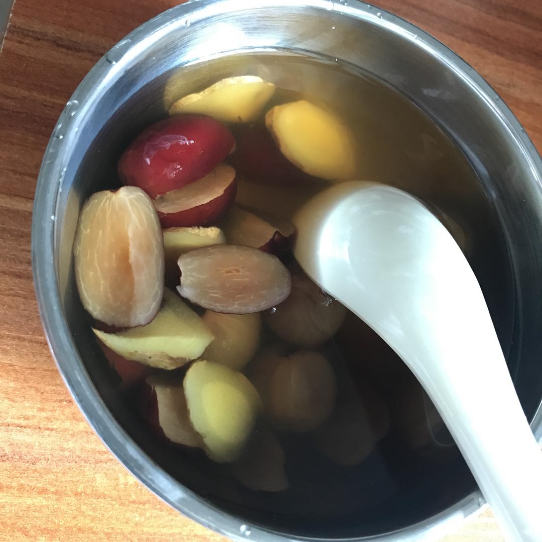 红枣桂圆姜汤