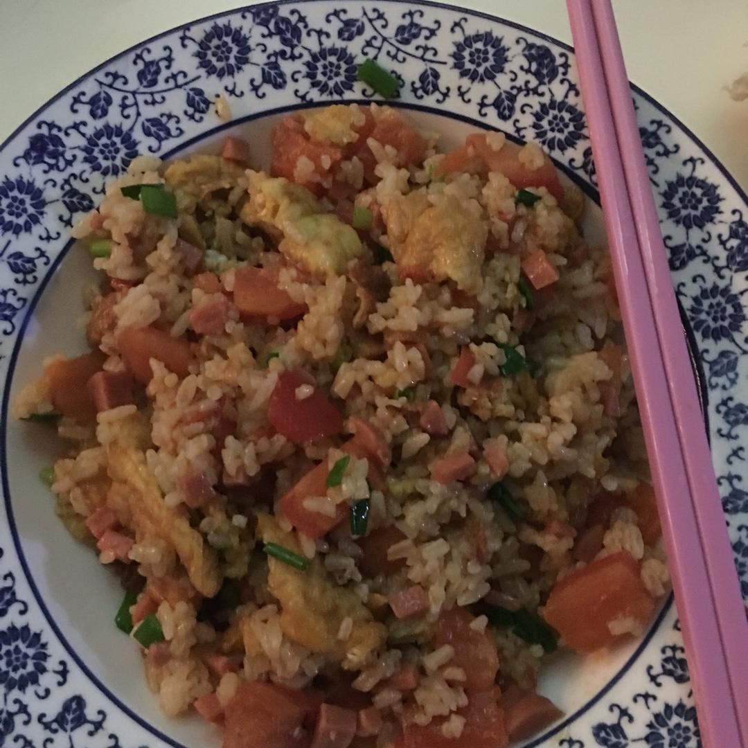 西红柿蛋饭