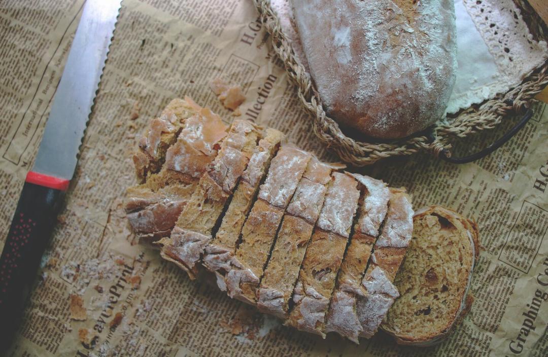 红糖果仁面包（无油版）