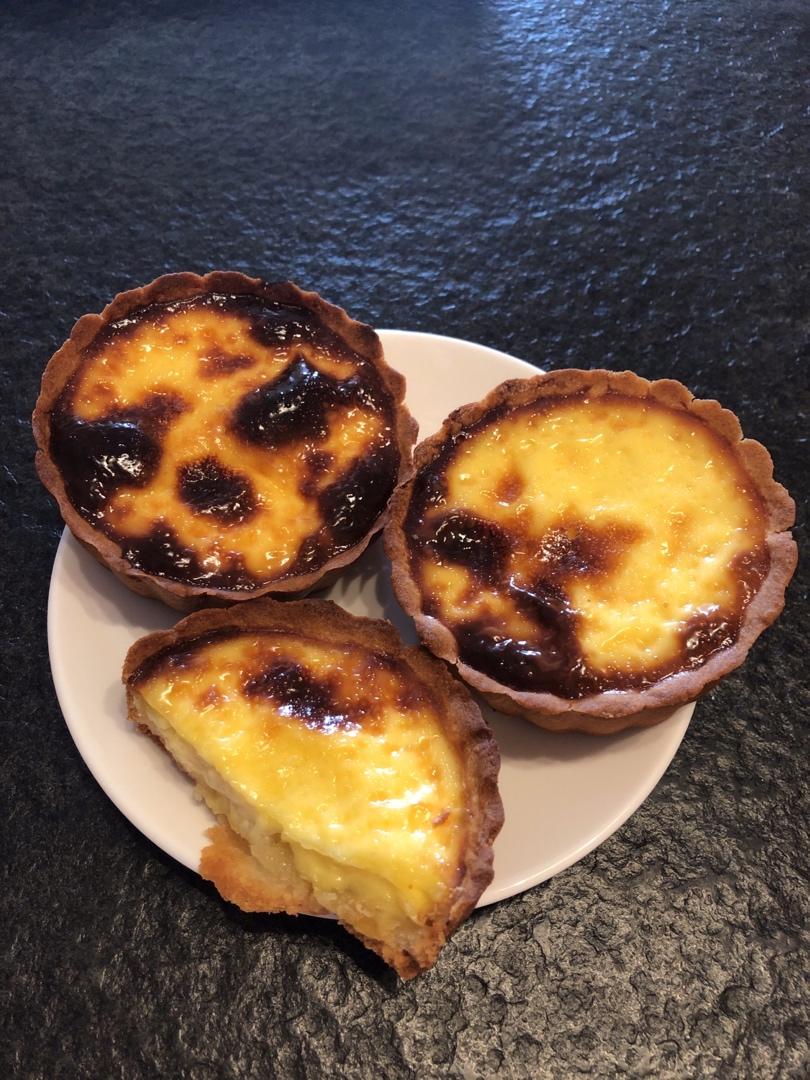 【视频食谱】不用开酥的曲奇蛋挞