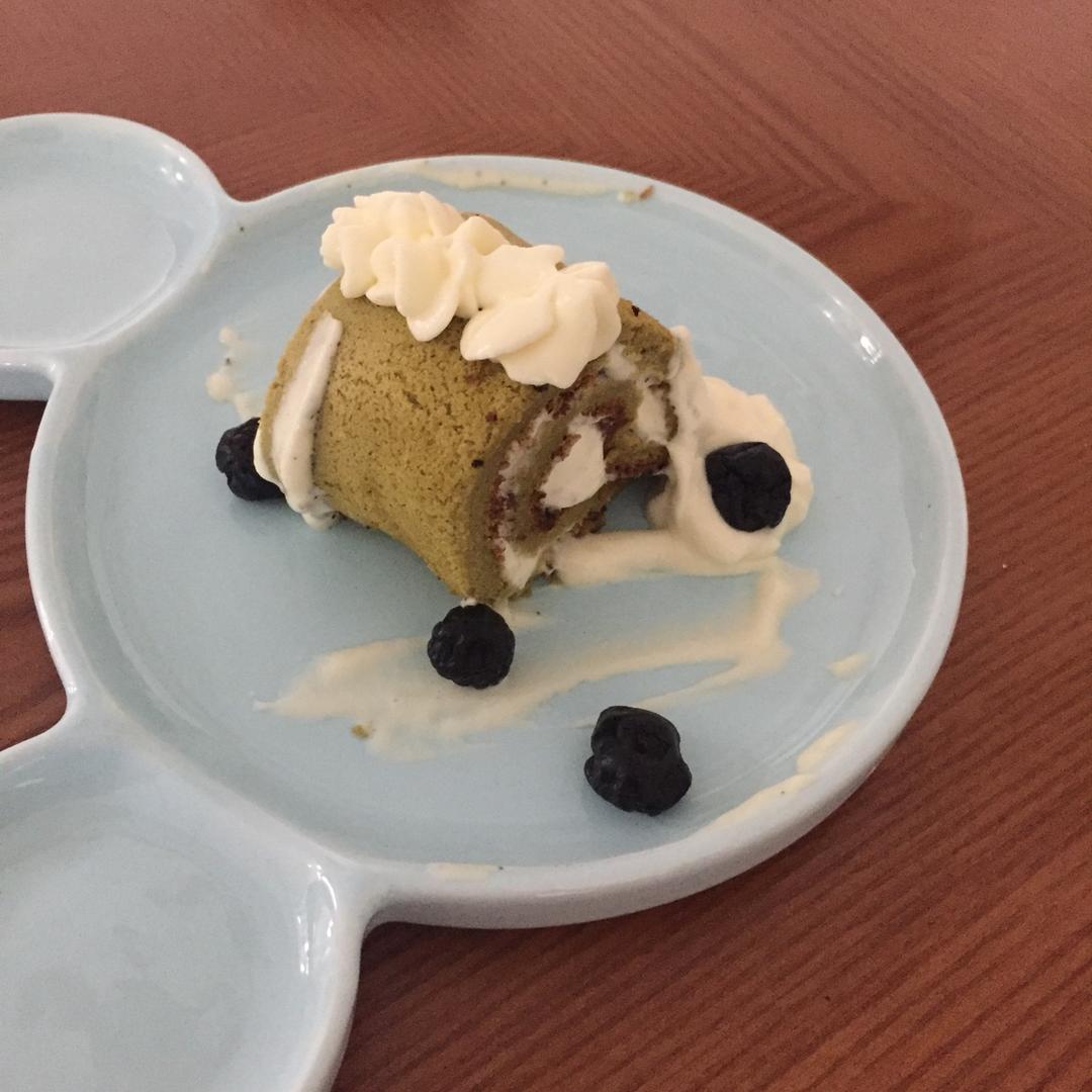 烫面抹茶蛋糕卷（卷不易裂）