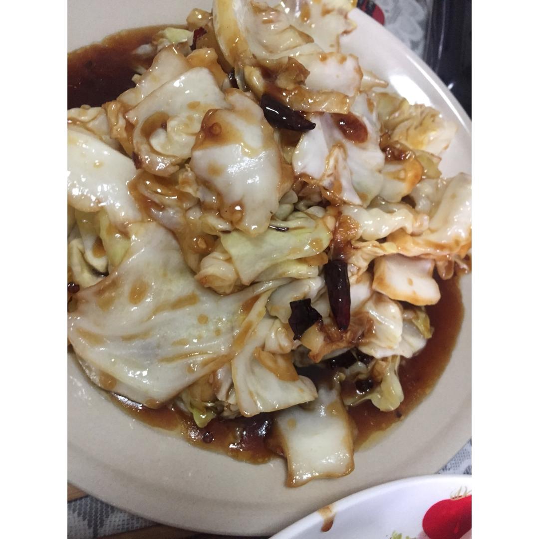 炝炒包心菜