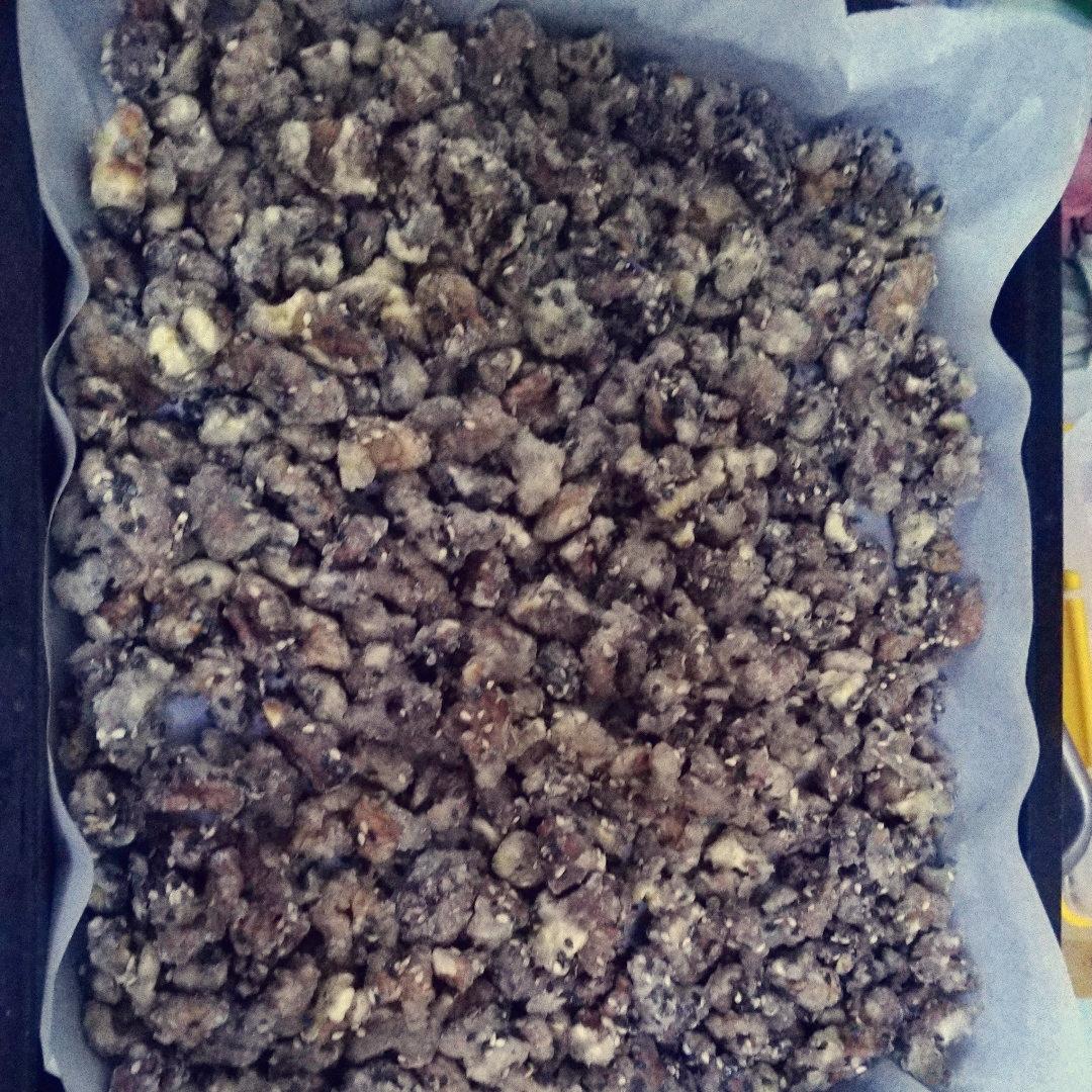 【琥珀核桃仁】冰糖无油不粘手