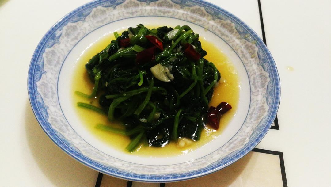 凉拌菠菜