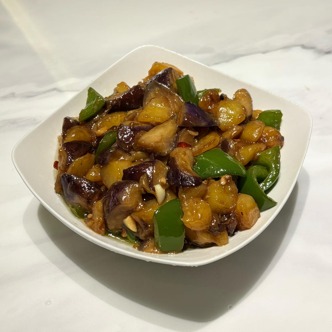 极简少油地三鲜