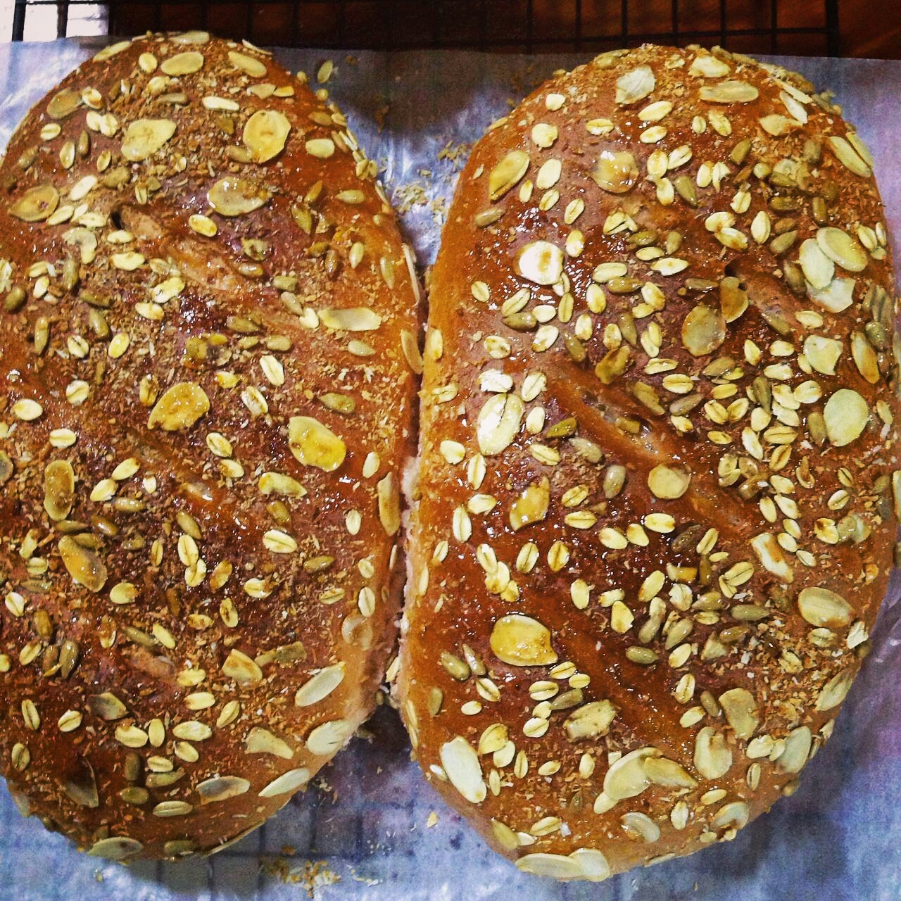 全麦杂粮乳酪面包