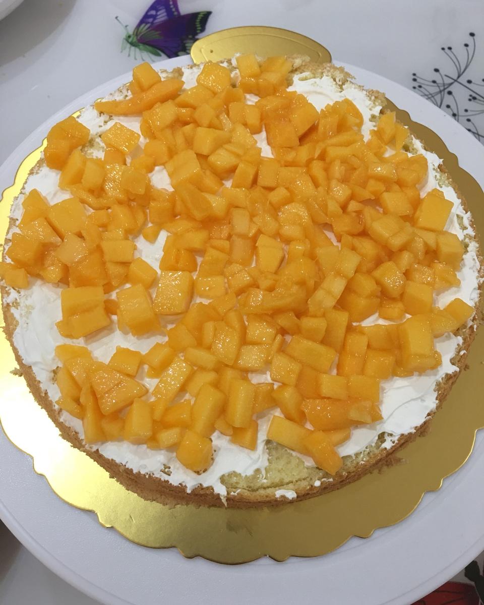 各种简易式水果蛋糕装饰