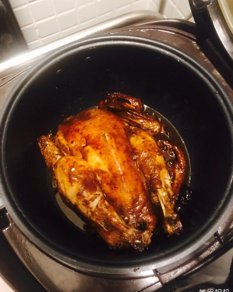 汤面lee做的电饭煲焗鸡