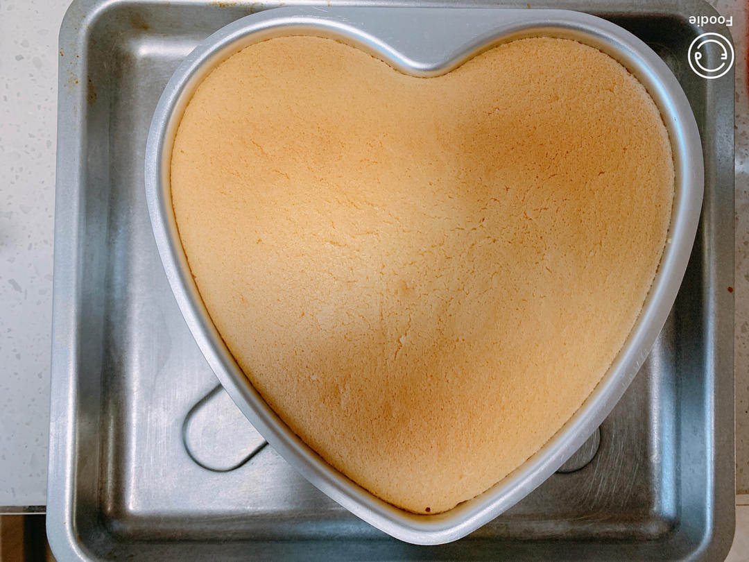 超柔软6寸戚风蛋糕(附8寸配方)零失败 超详细‼️含操作视频