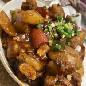 🥔土豆烧排骨，家常烧排骨