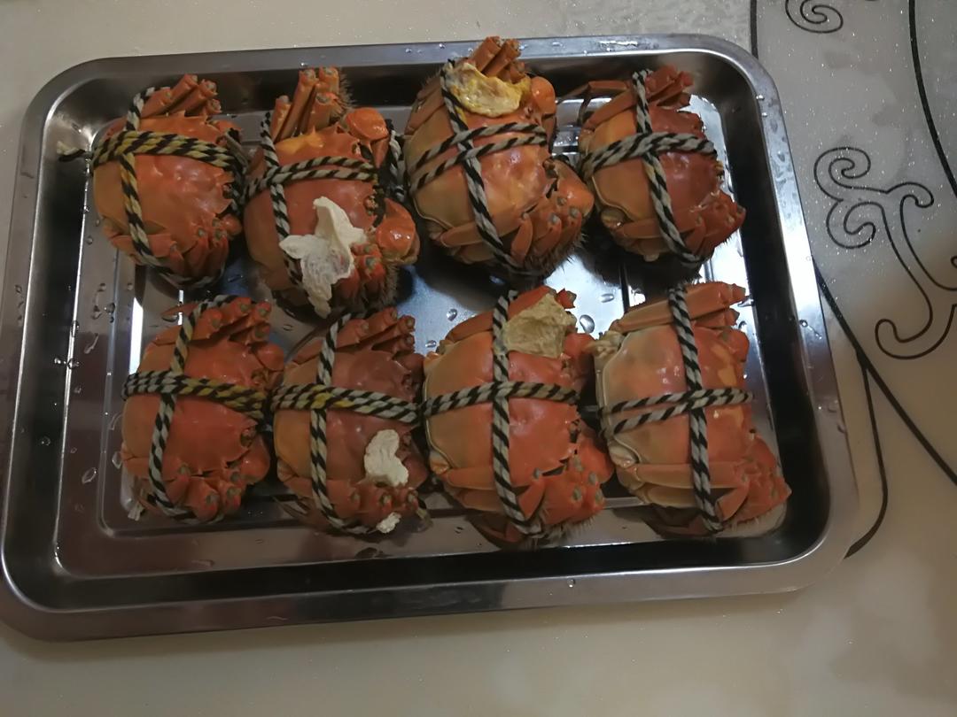 清蒸大闸蟹