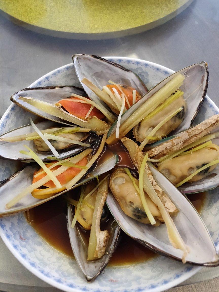 清蒸青口贝