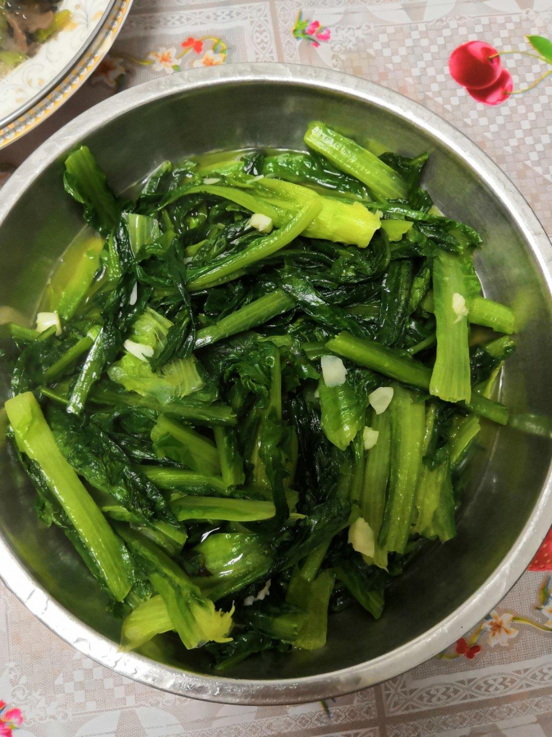 蒜蓉油麦菜（蚝油）