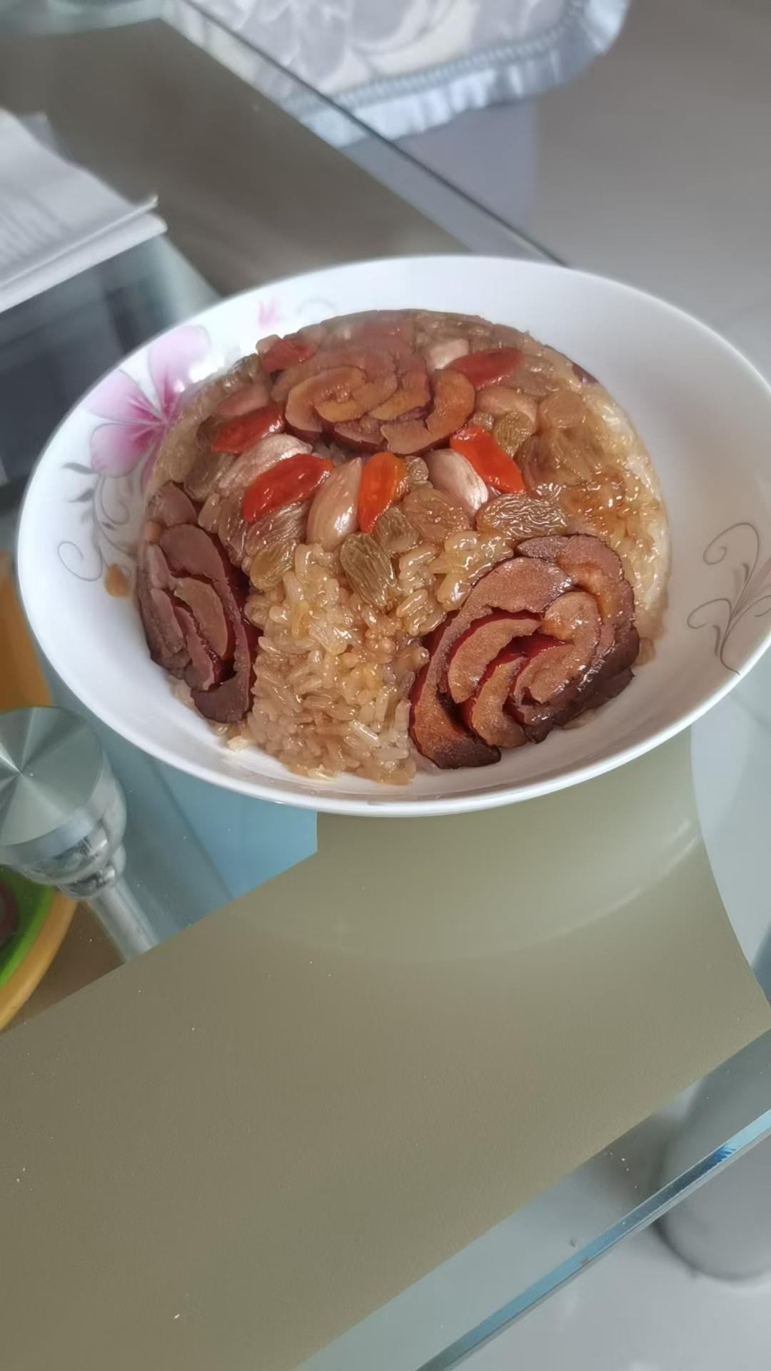 红糖糯米饭（不放猪油的八宝饭）