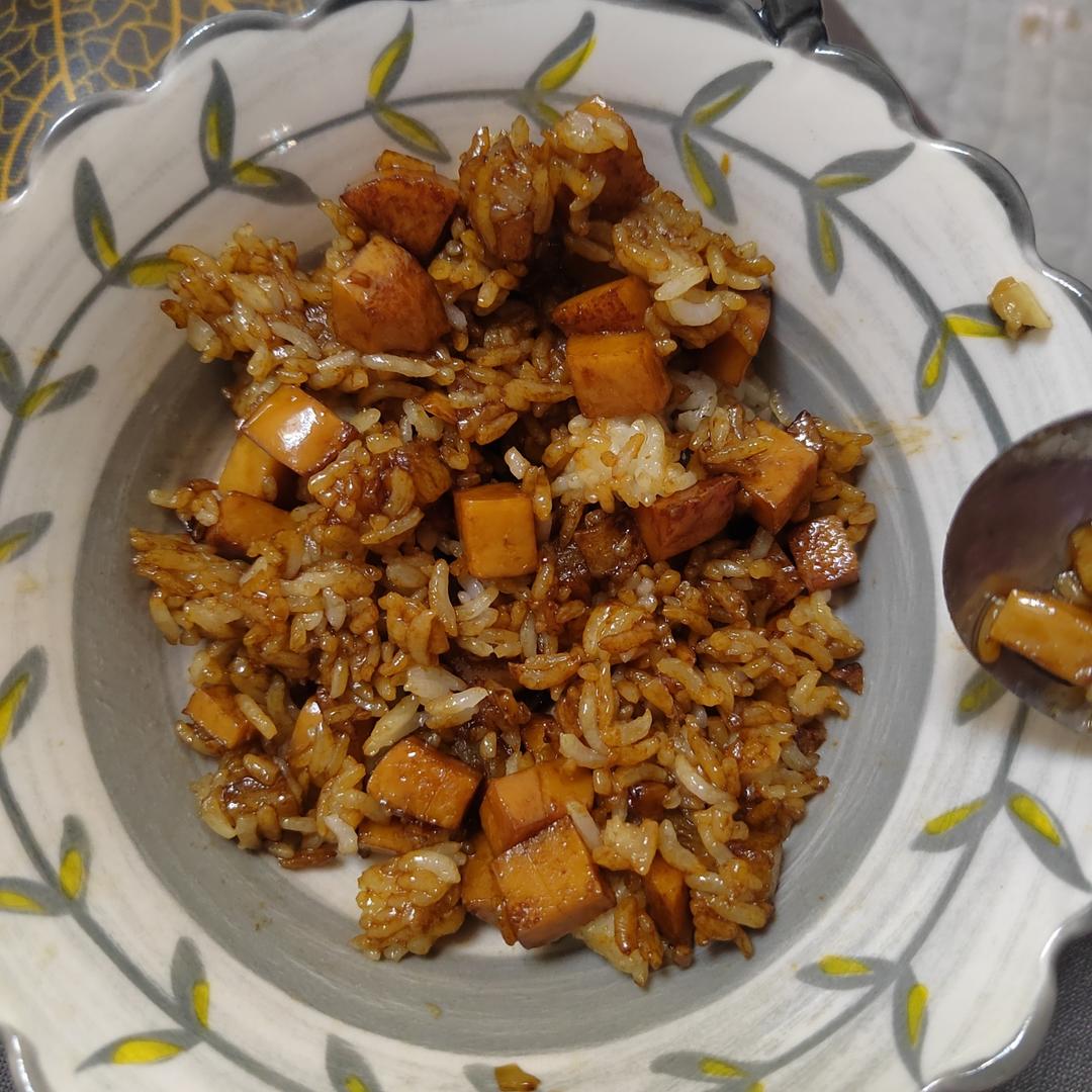 火腿土豆烩饭