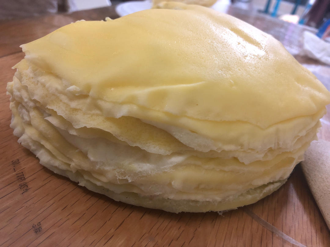榴莲千层（超软糯蛋皮配方٩( ᐛ )و