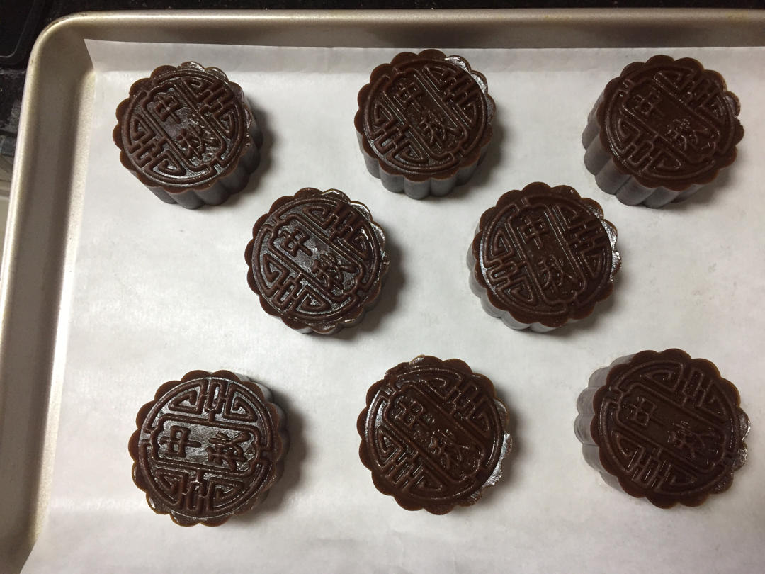 香到炸天的黑糖月餅