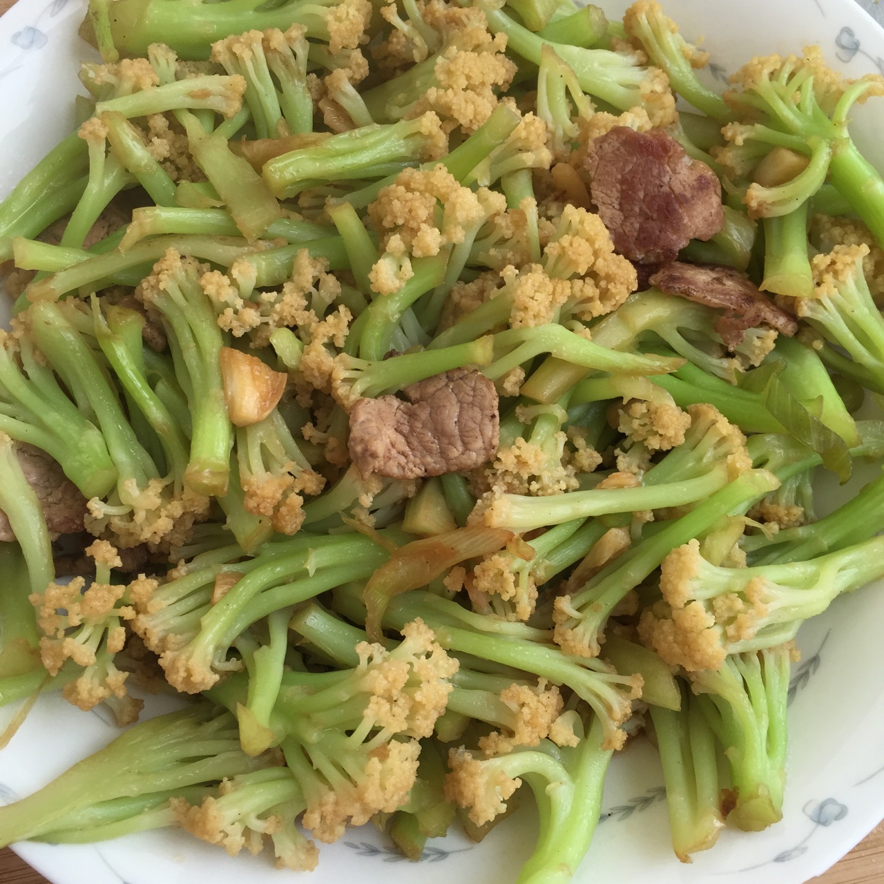 干锅有机花菜