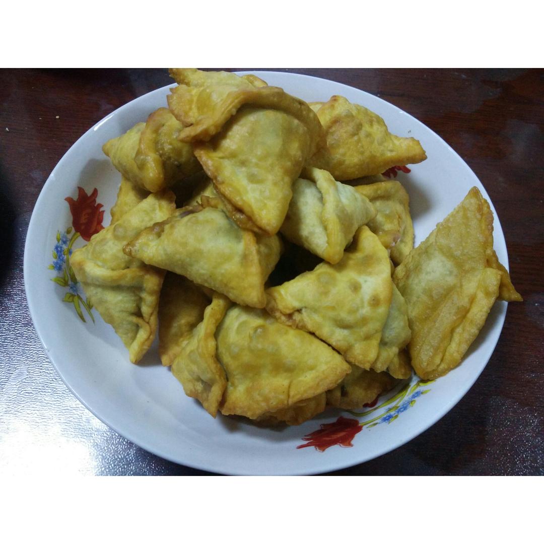 印度传统三角炸饺 Samosas