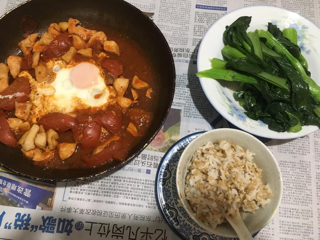 番茄炖鸡胸丨健康·三餐