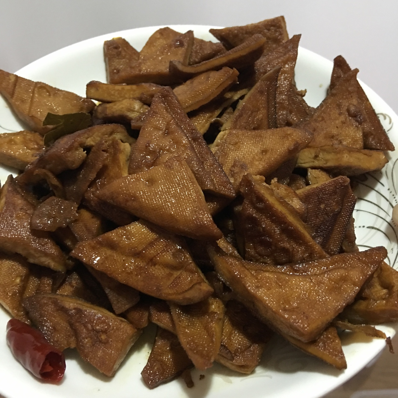 蜜汁豆干