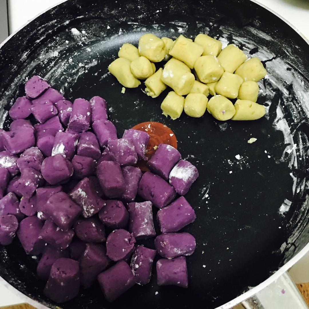 满足你的偷学欲望，“鲜芋仙”的三色芋圆在家也能轻松搞定！——三色芋圆