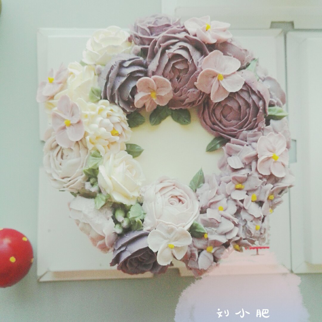 韩式裱花蛋糕