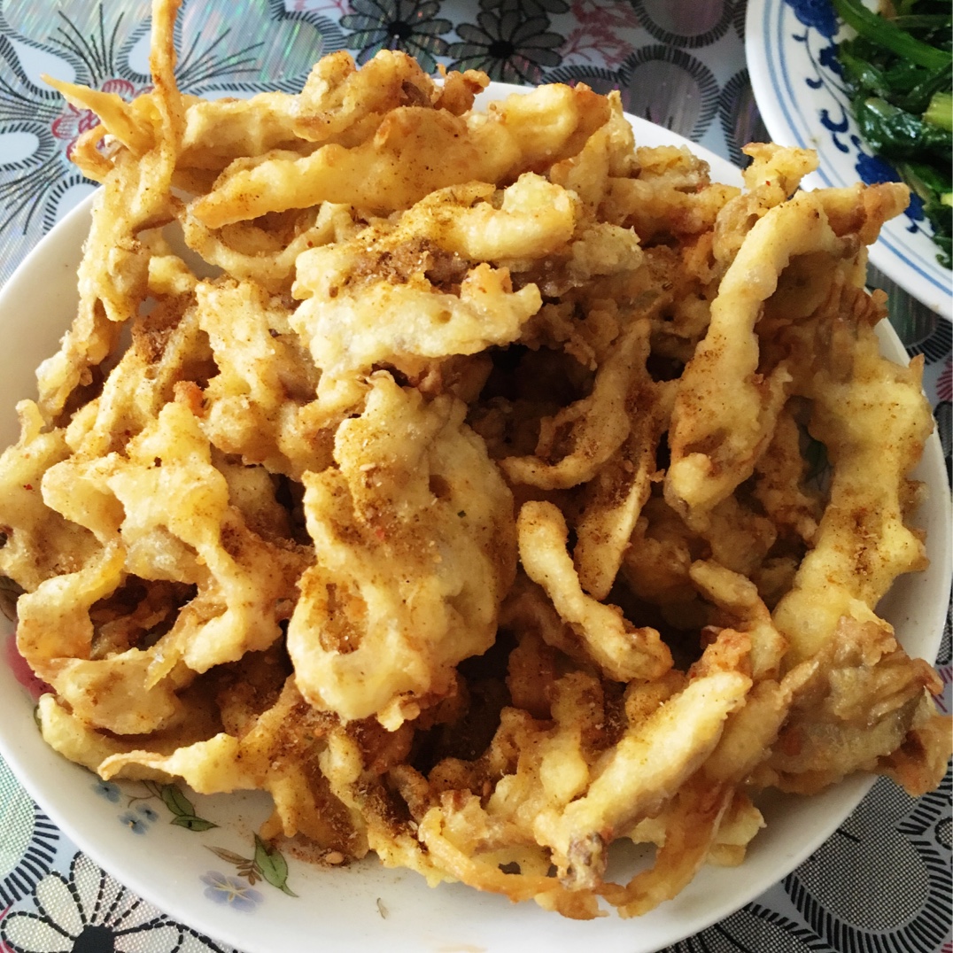 干炸蘑菇（家乡版）