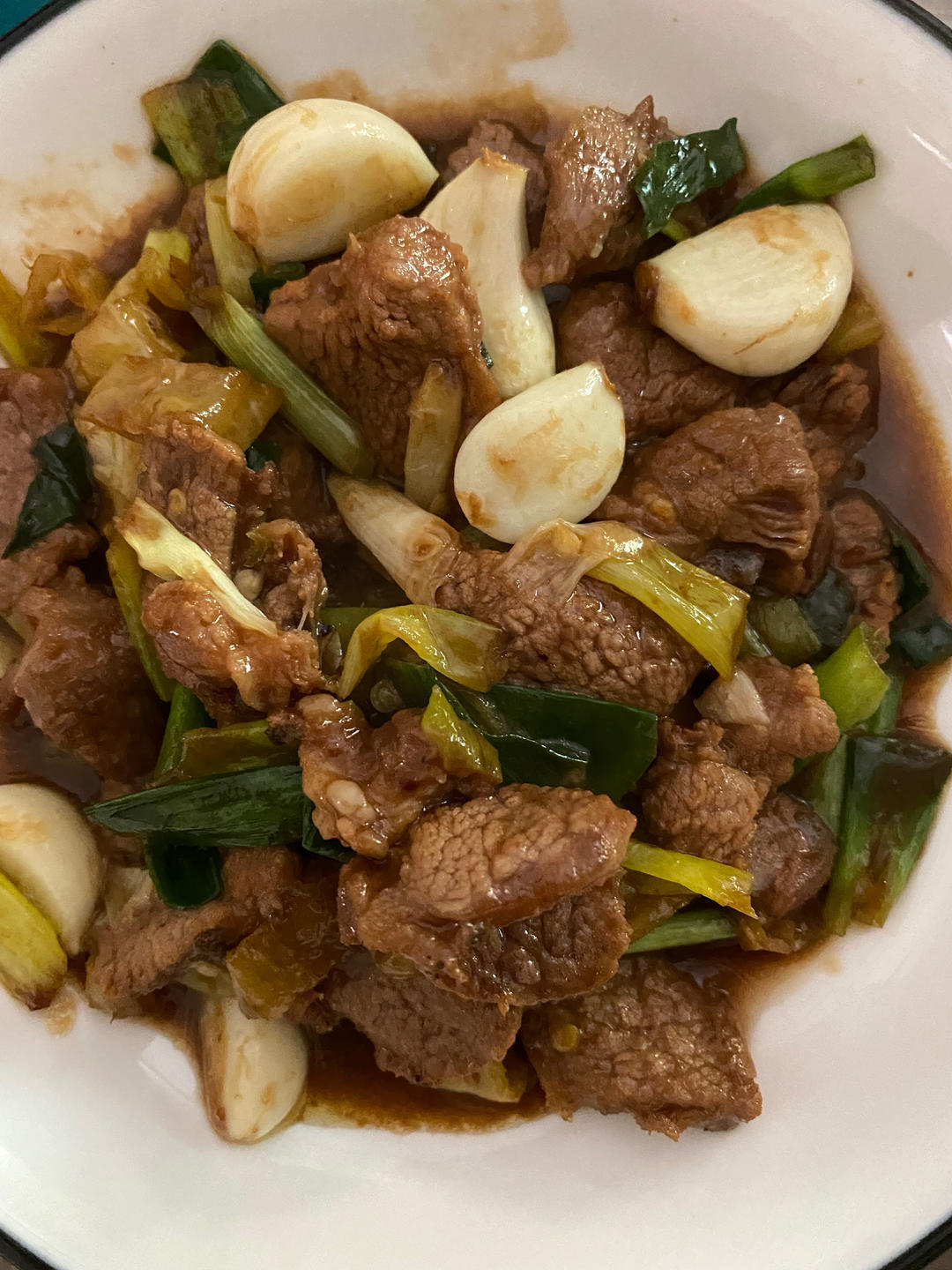 小炒牛肉（肉嫩味香）