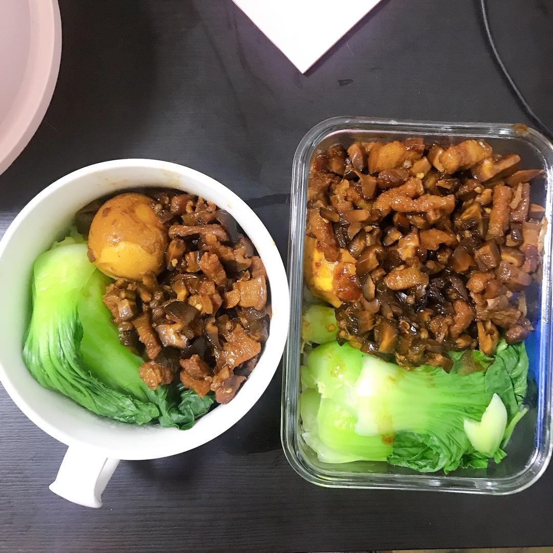 好吃到停不下来的卤肉饭