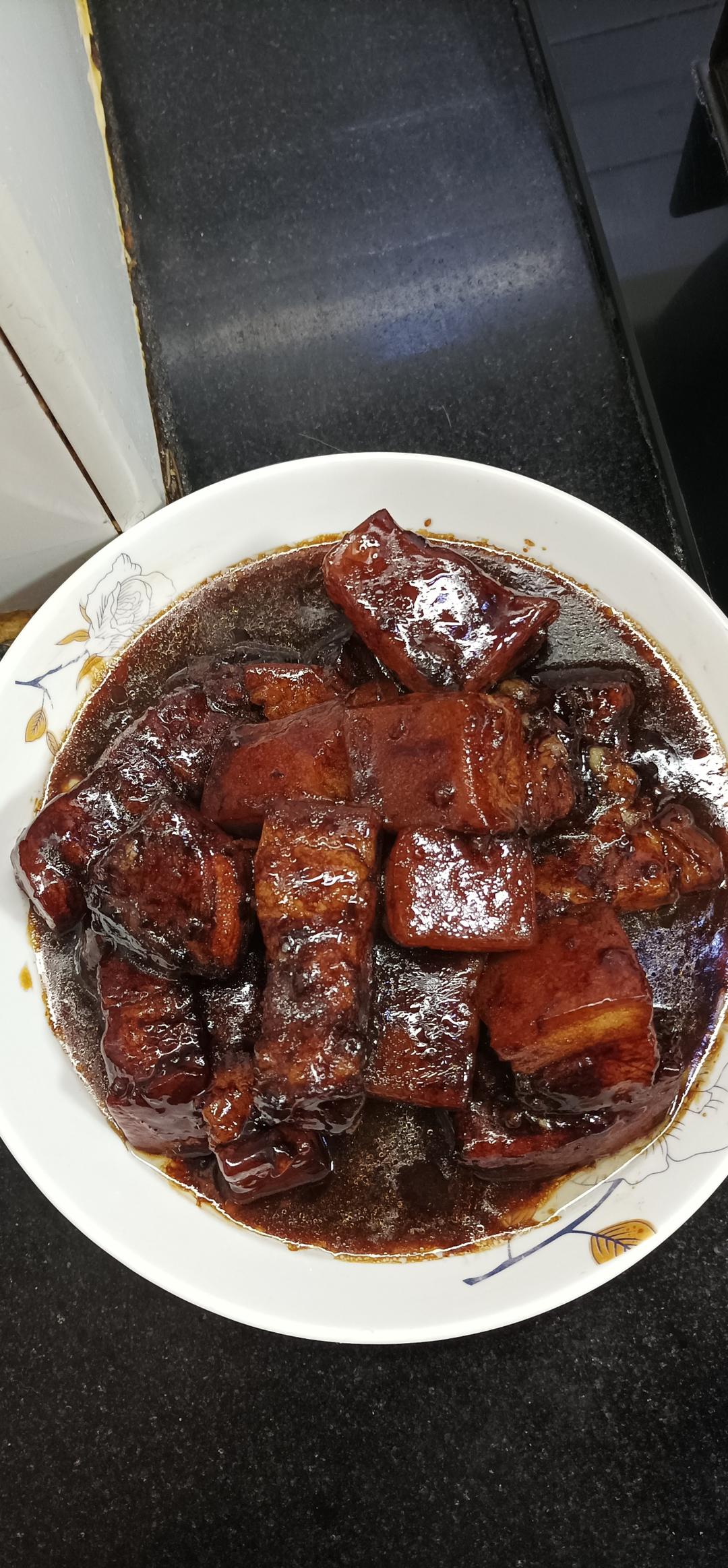 不硬不柴、果味红烧肉