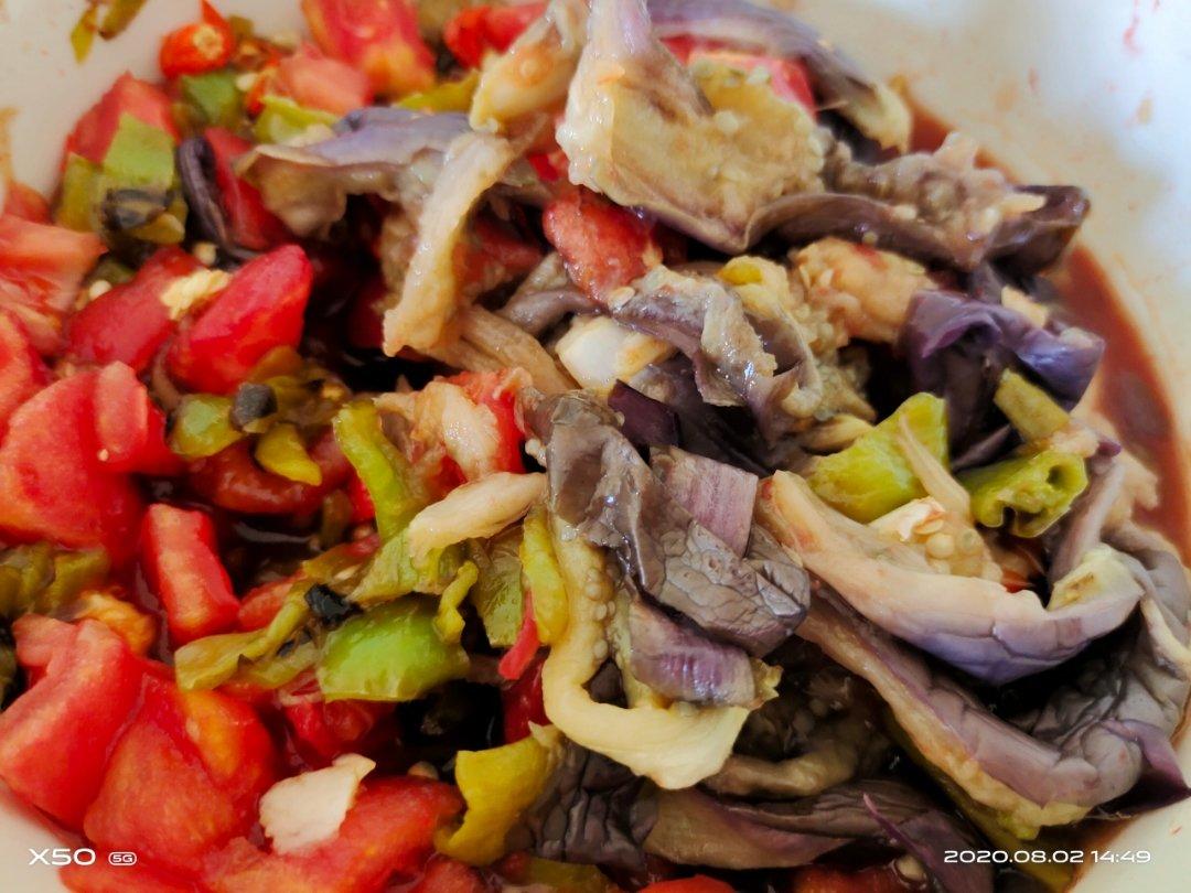 贵州烧椒凉拌茄子（三步完成）