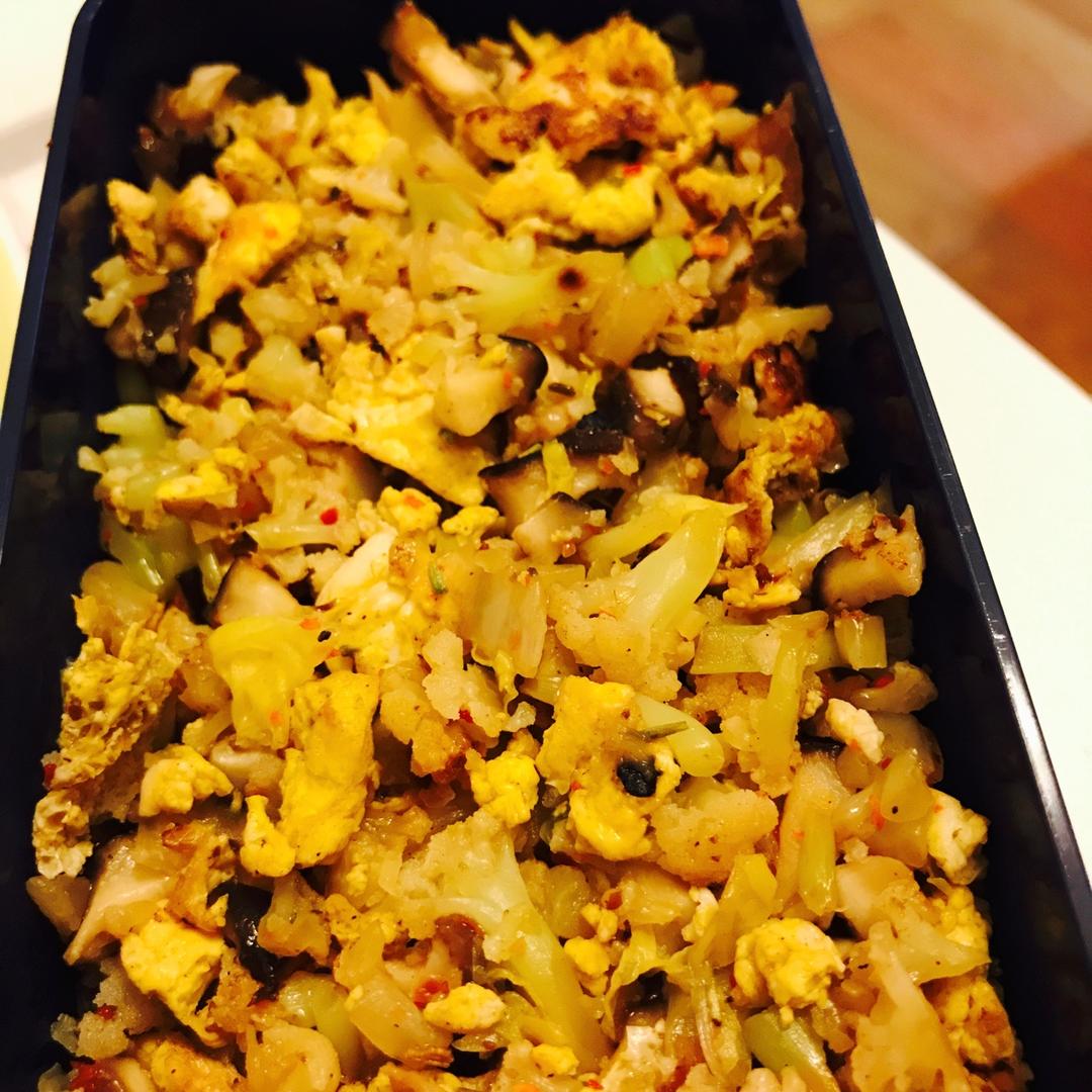 【七分食】【paleo菜单】花菜炒“饭”