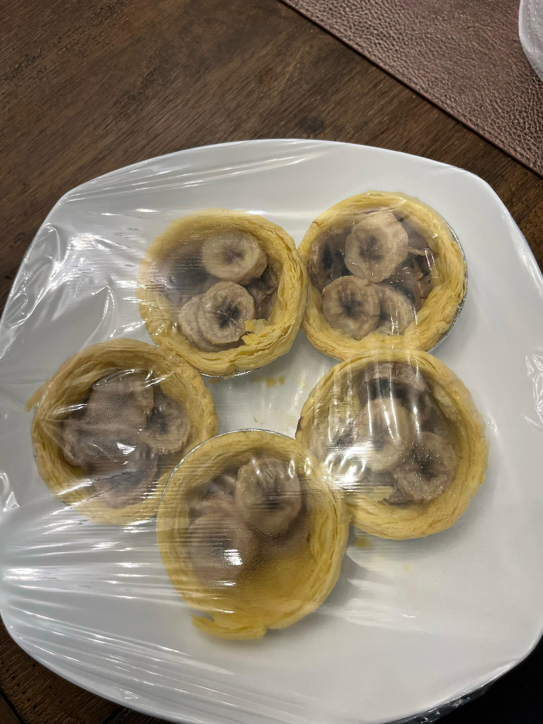 简易版蛋挞皮香蕉派