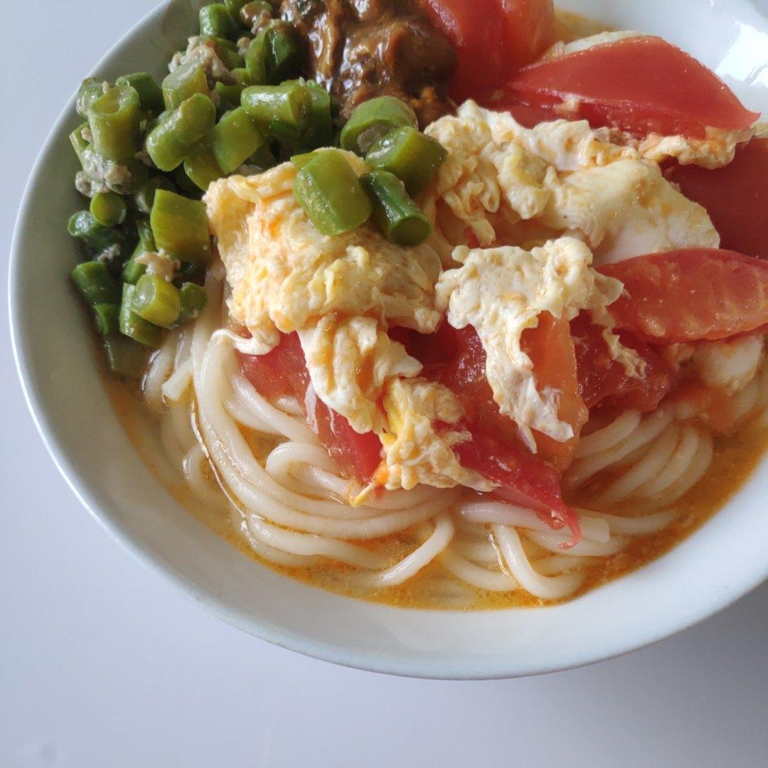 番茄鸡蛋打卤面