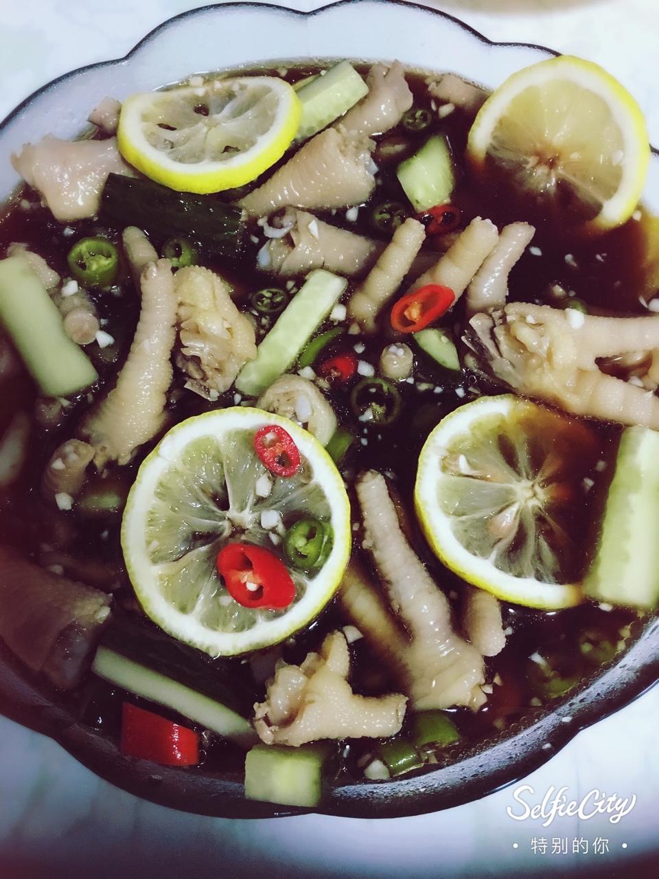超好吃的🍋酸辣凤爪