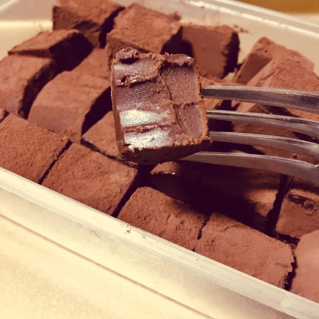 这个生巧克力的方子，简单简单最简单
