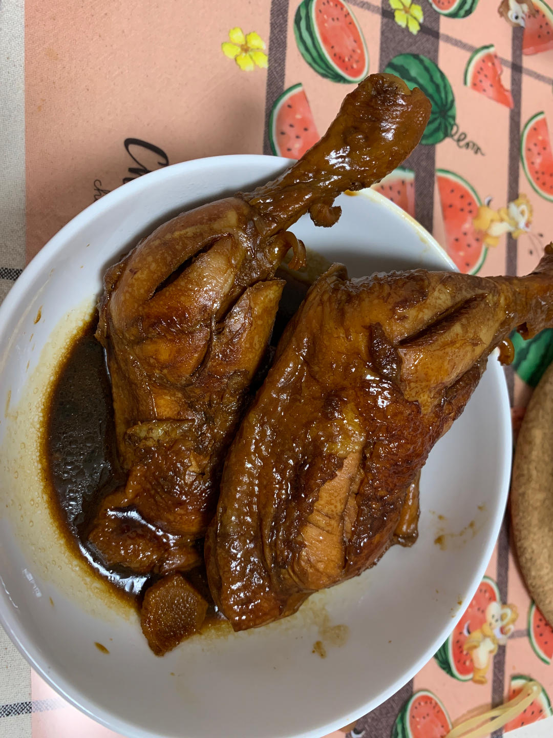 酱油鸡腿