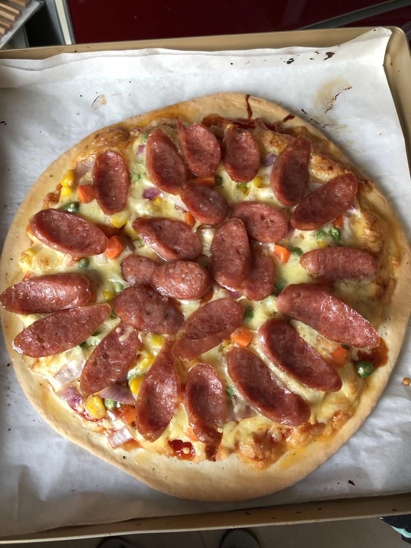 八寸披萨饼皮（四个）制作