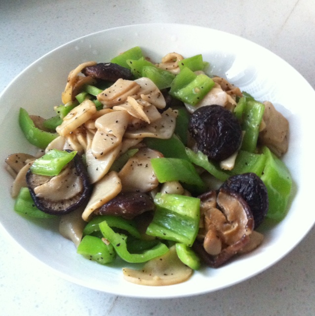 黑椒炒杂菌