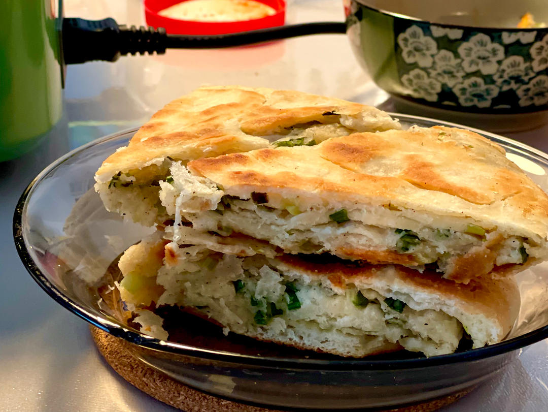 多层葱花饼