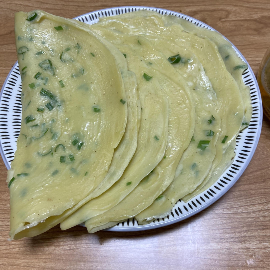 葱花鸡蛋饼