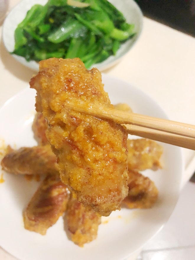 金沙鸡翅
